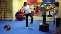 Taekwondo Female Fighter has Very Fast legs