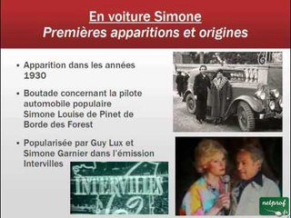 Aux origines d'une expression - 015. En voiture Simone