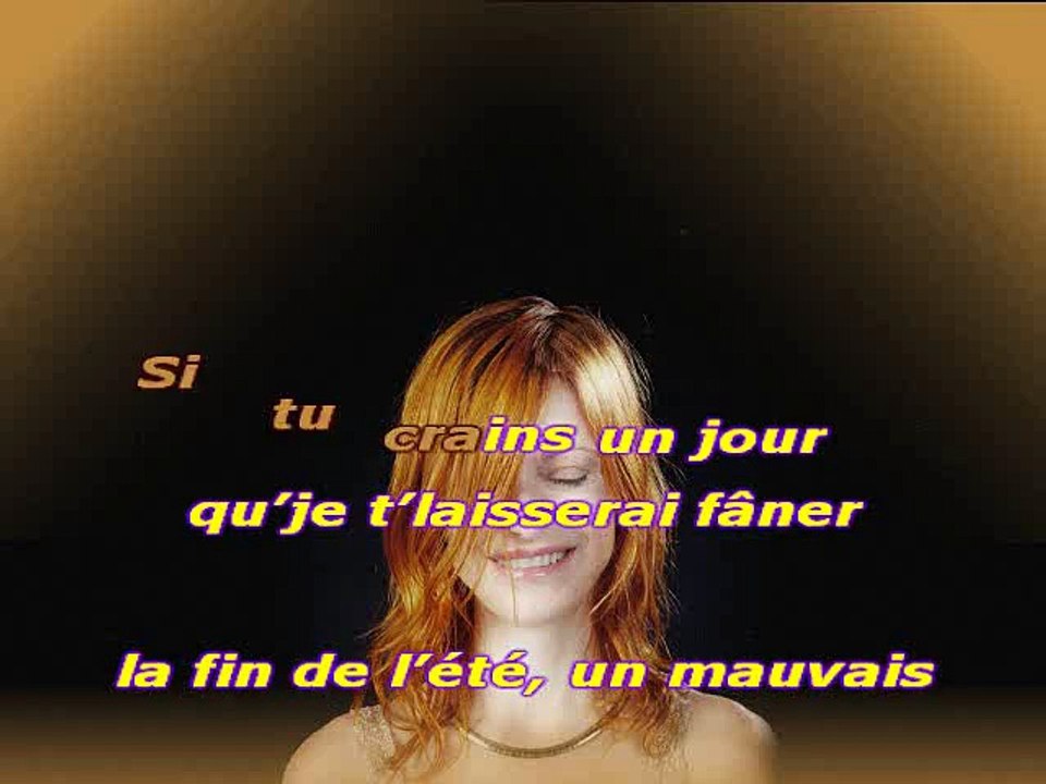 Parole Axelle Red Parce Que C'est Toi