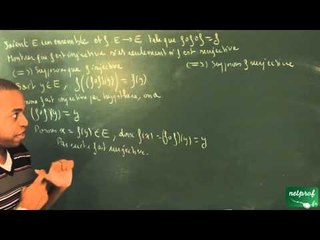 0055 / Ensembles et applications / Une application telle que f o f o f = f