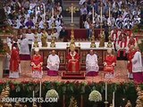 Miami Archbishop Thomas G. Wenski receives the pallium from Pope Benedict XVI