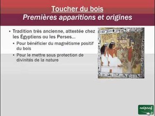 Aux origines d'une expression - 004. Toucher du bois