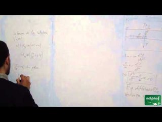 Etude du système masse+ressort, part3