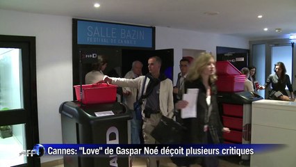 Cannes: le sulfureux "Love" de Gaspar Noé déçoit