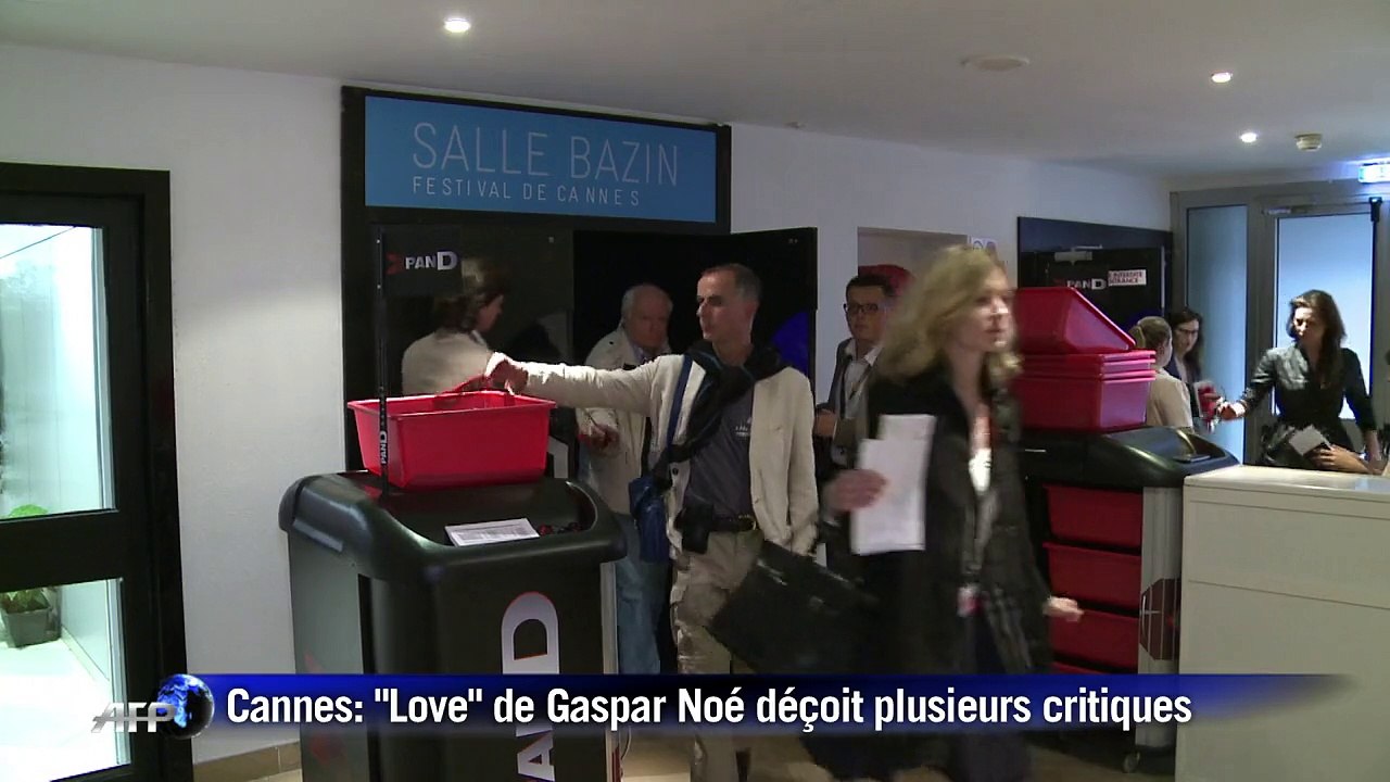 Cannes: le sulfureux "Love" de Gaspar Noé déçoit