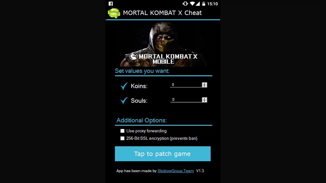 MORTAL KOMBAT X Hack & Cheat for Android - Unlimited Koins/Souls