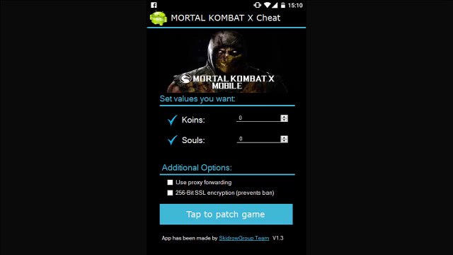 MORTAL KOMBAT X Hack & Cheat for Android - Unlimited Koins/Souls