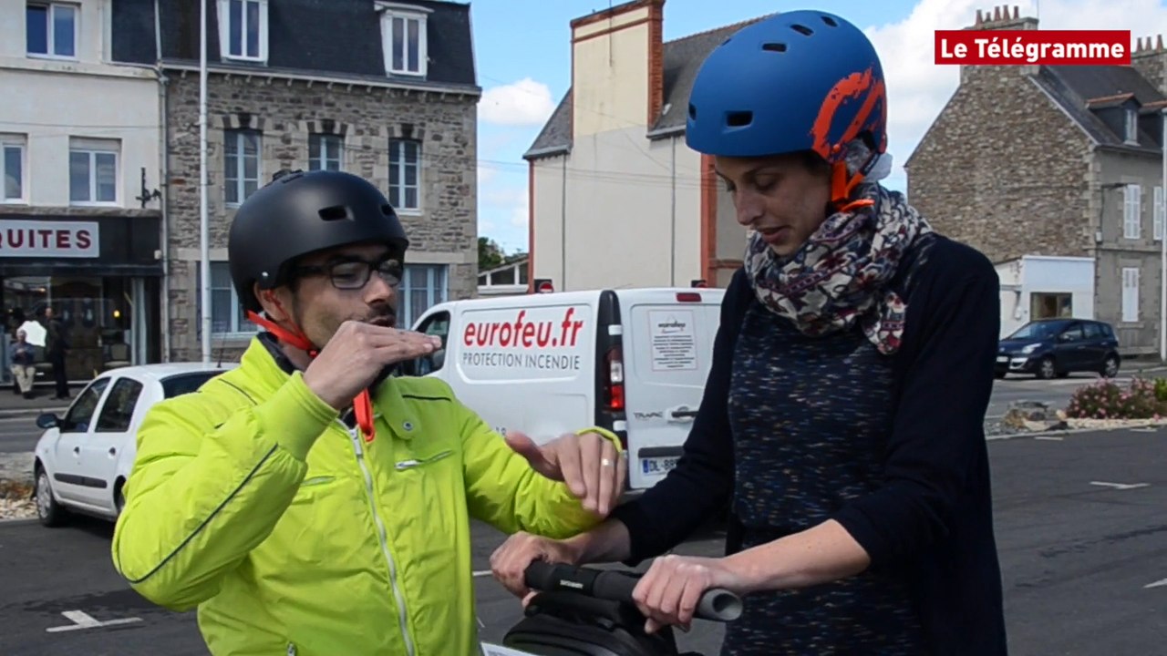 Lannion - Paimpol. Tourisme. On a suivi le guide... en gyropode !