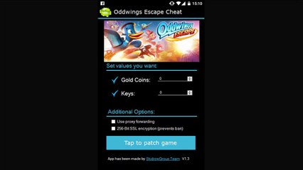 Oddwings Escape Hack & Cheat for Android/iOS - Unlimited Gold Coins/Keys