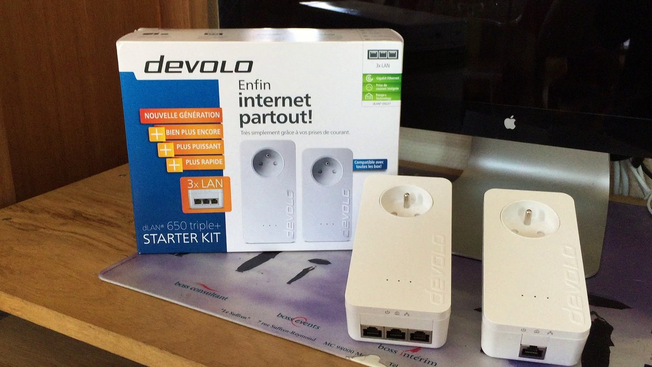 Devolo CPL dLAN 650 triple+ (speed Test)