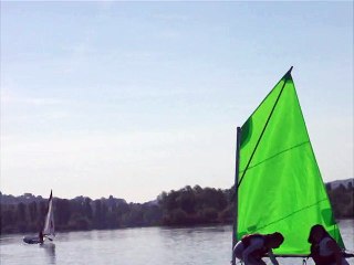 Voile scolaire sur le lac de Vesoul Vaivre