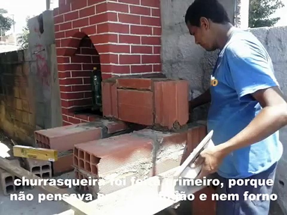 APRENDA A FAZER CHURRASQUEIRA, FORNO E FOGÃO Á LENHA  MAIS BARATO