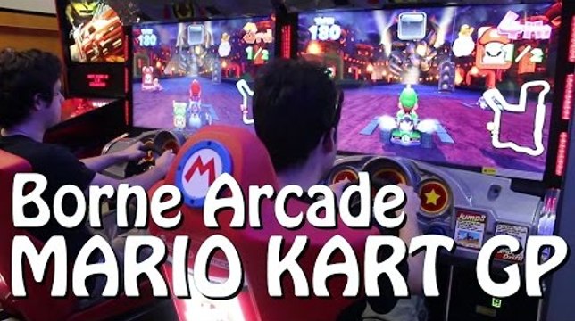 Borne Arcade MARIO KART GP, On y a joué !