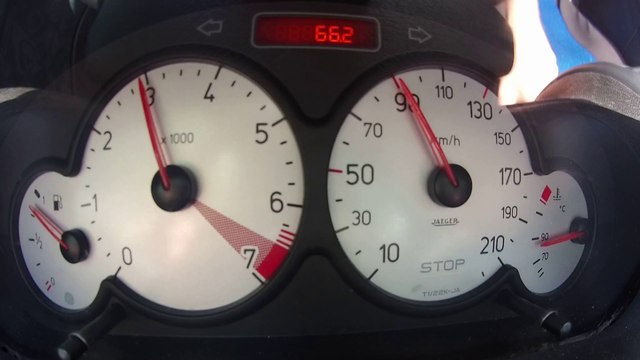 206cc test boite courte