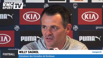 "Le roulement, le rouli, l e roulage (?) du ballon est exceptionnel" (Sagnol au sujet de la nouvelle pelouse de Bordeaux)