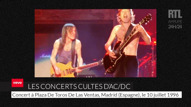 les concerts cultes d'AC/DC