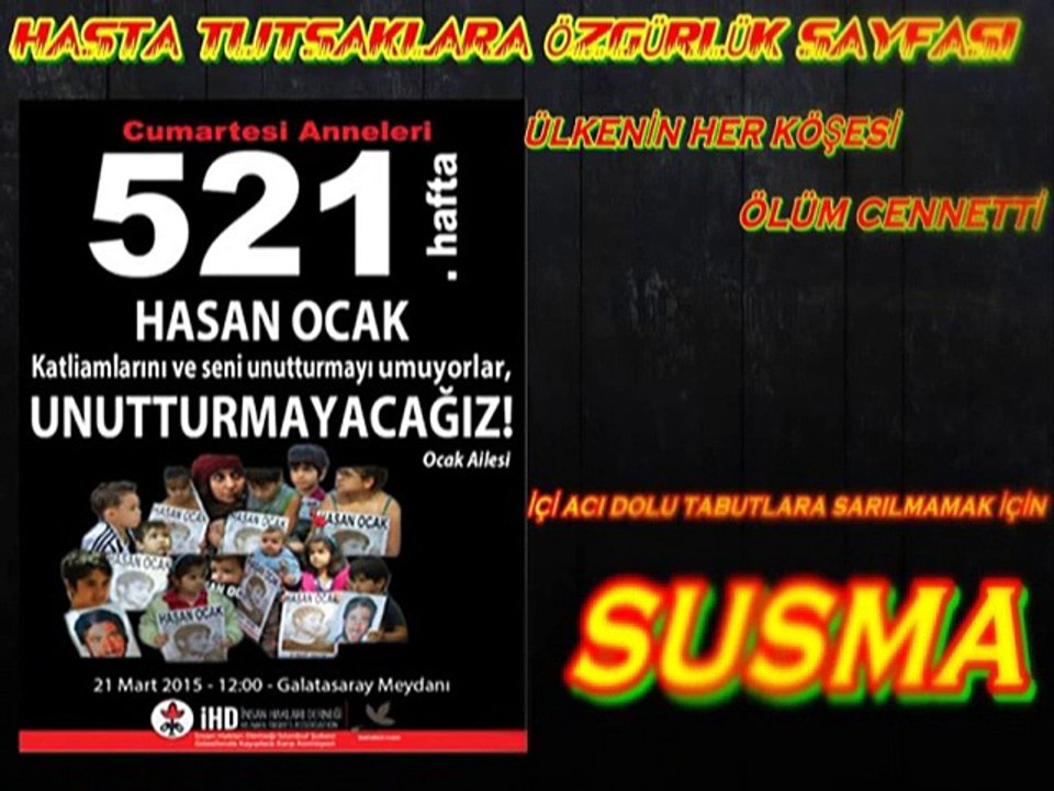 HASTA TUTSAKLARI UNUTMAK KENDİMİZE İHANET ETMEKTİR