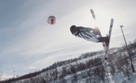 Skiing & football | Incredible freestyle sport