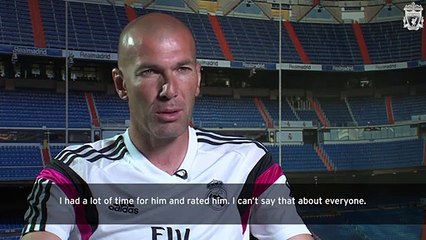 zidane : Gerrard is so special