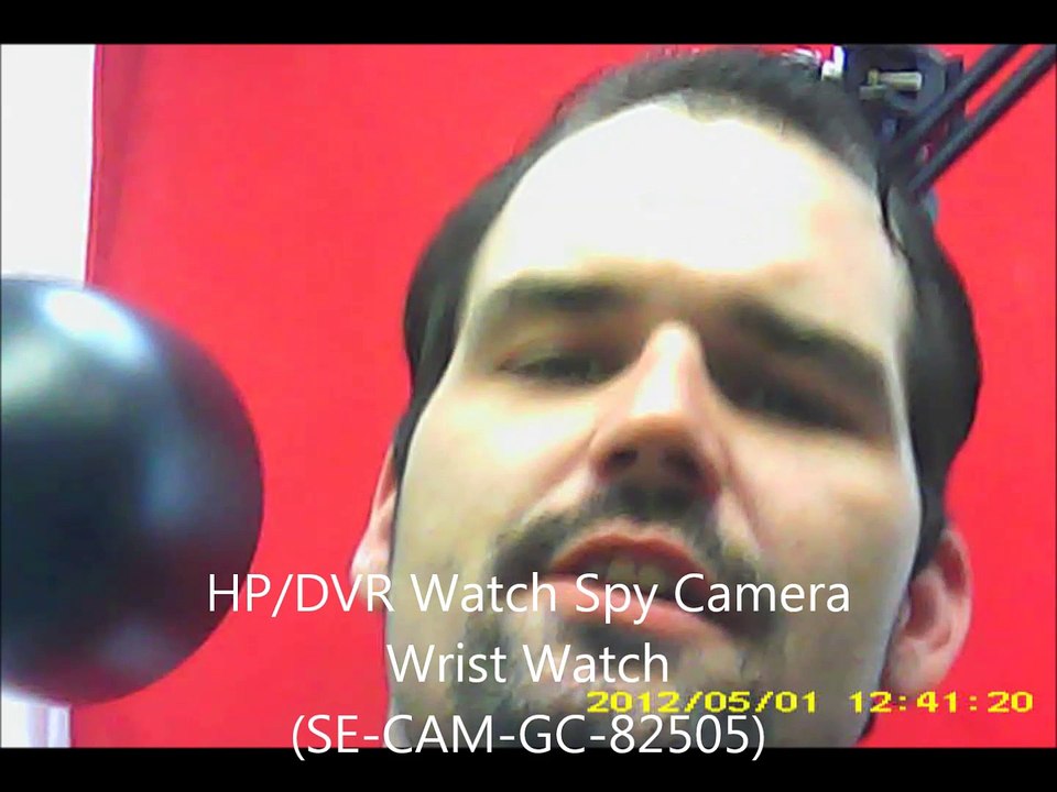 HP/DVR Watch Spy Camera Wrist Watch (SE-CAM-GC-82505)