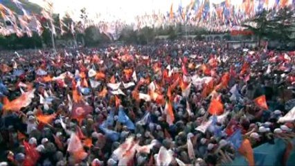 Tokat - Davutoğlu Tokat Mitinginde Konuştu 6