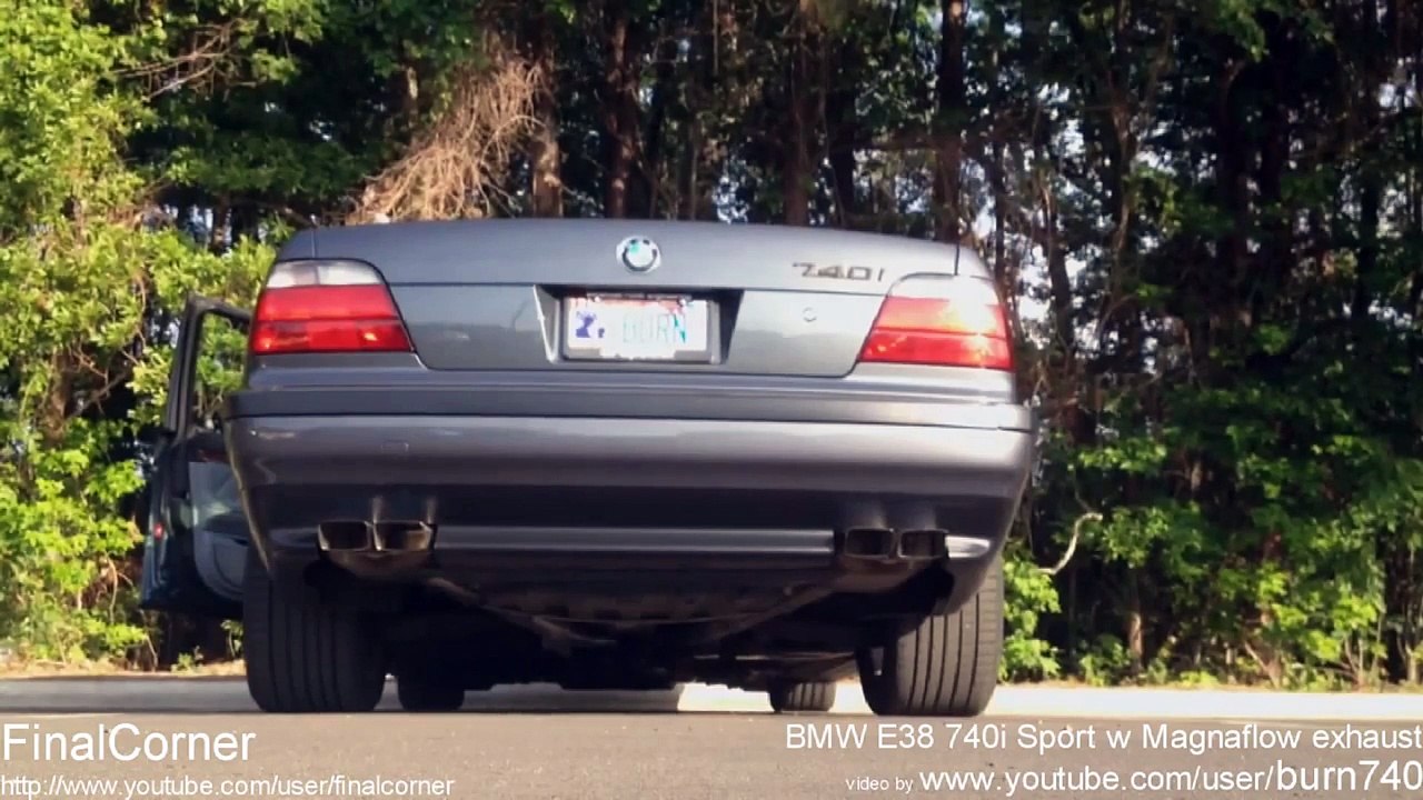 BMW 7 Series E38 V8 740iL 740i 735i 730i Exhaust Sound