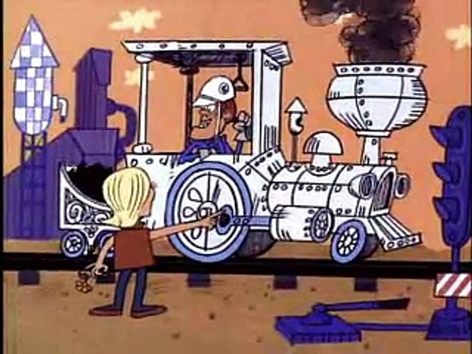 George of the Jungle .s01e04.c. Tom Slick - I Was Railroaded