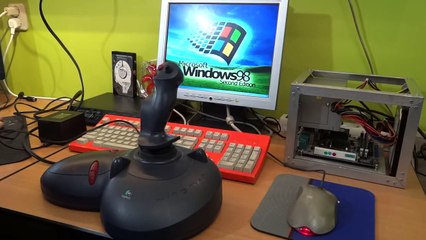 Project Freeman: Logitech Wingman Force feedback Joystick, Installation and Testing