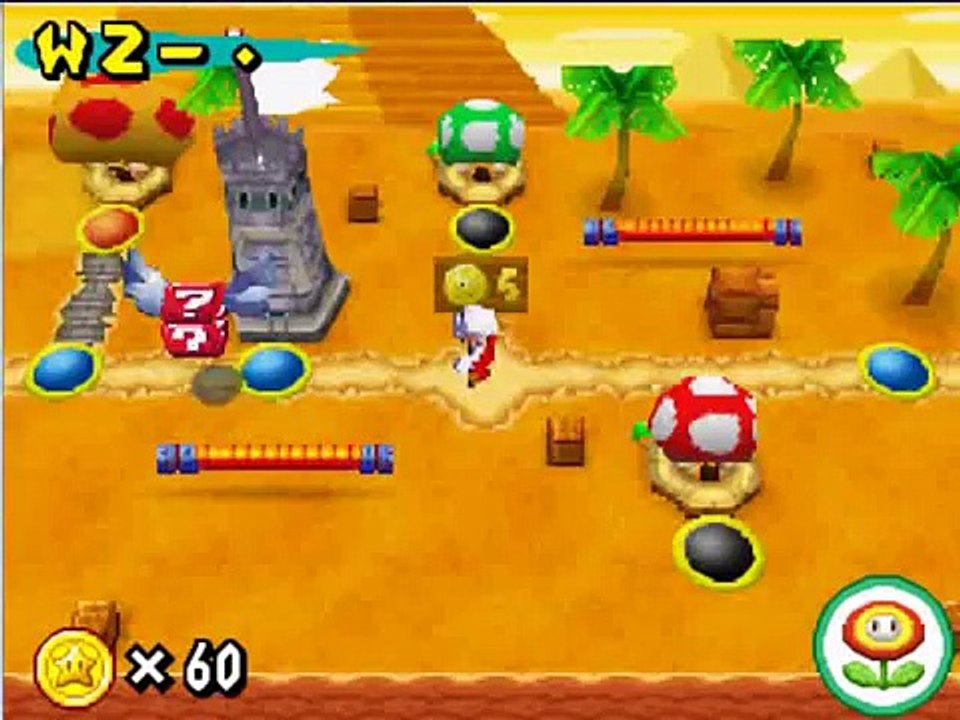 Super mario DS walkthrough world 2-5 star coin