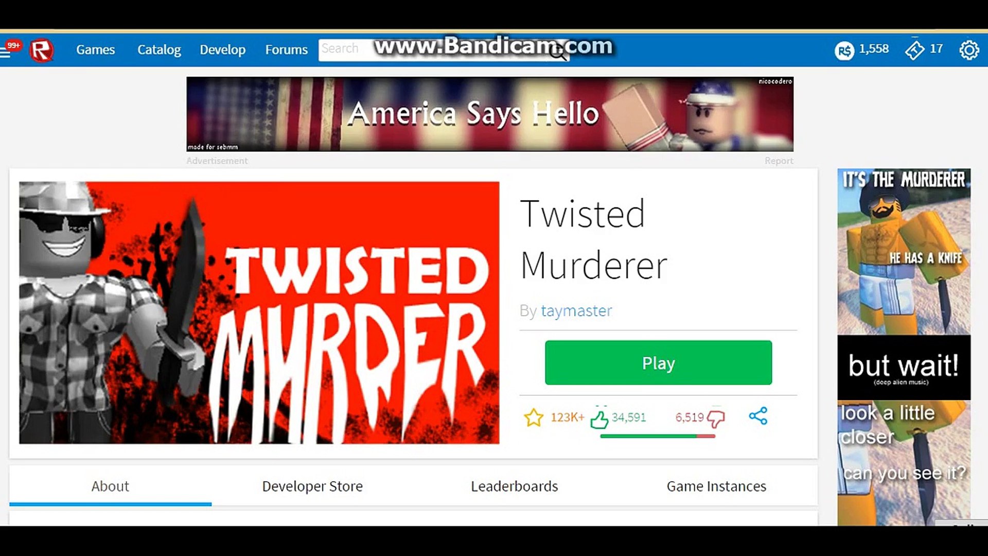 Roblox Twisted Murderer Gameplay Ultimate Showdowns Slow Motion Video Dailymotion - roblox twisted murderer deck the halls pt6