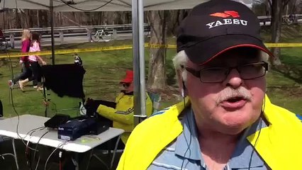 Boston Marathon Red Cross station 4