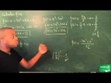 010 / Généralités sur les fonctions / Rappel sur le calcul de fonction dérivée (ES)
