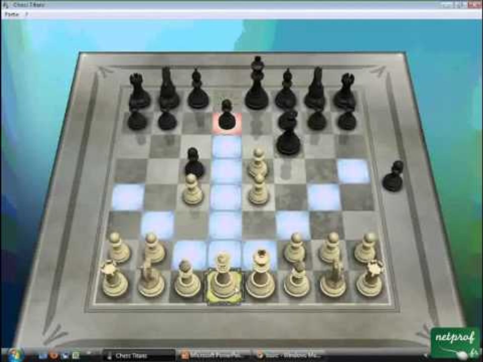 Echecs Débutant 02 - Règles du jeu et de déplacement de toutes les pièces