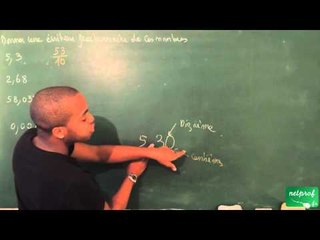 005 / Nombres décimaux / Ecriture fractionnaire