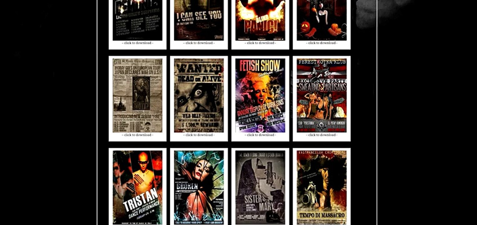 25 best halloween posters   templates for download