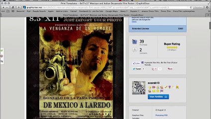 desperado poster design tutorial scarab13