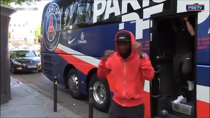 PSG PLAYERS AT NECKER HOSPITAL