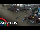 Floods turn Araneta Ave. into river