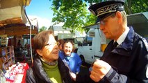 Lutte contre les cambriolages : le patron de la police de Loire-Atlantique sur un marché de Nantes