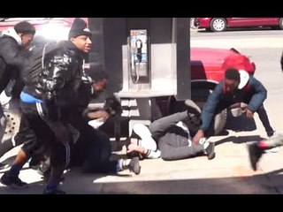 WIN $100,000 IN THE HOOD (PRANK GONE WRONG - ROBBED AND ASSAULTED 2015)