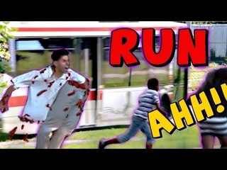 CUT IN HALF PRANK IN THE HOOD! - Public Pranks - Funny Videos 2015