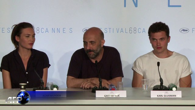Cannes: conférence de presse de Love , de Gaspar Noé