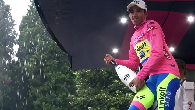 Giro d'Italia 2015 - Stage 12: Alberto Contador and Fabio Aru post race interviews