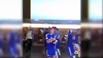 Chelsea players celebrating - Premier League Champions Celebration 2014-2015