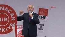 Karabük - CHP Lideri Kılıçdaroğlu Partisinin Karabük Mitinginde Konuştu 3