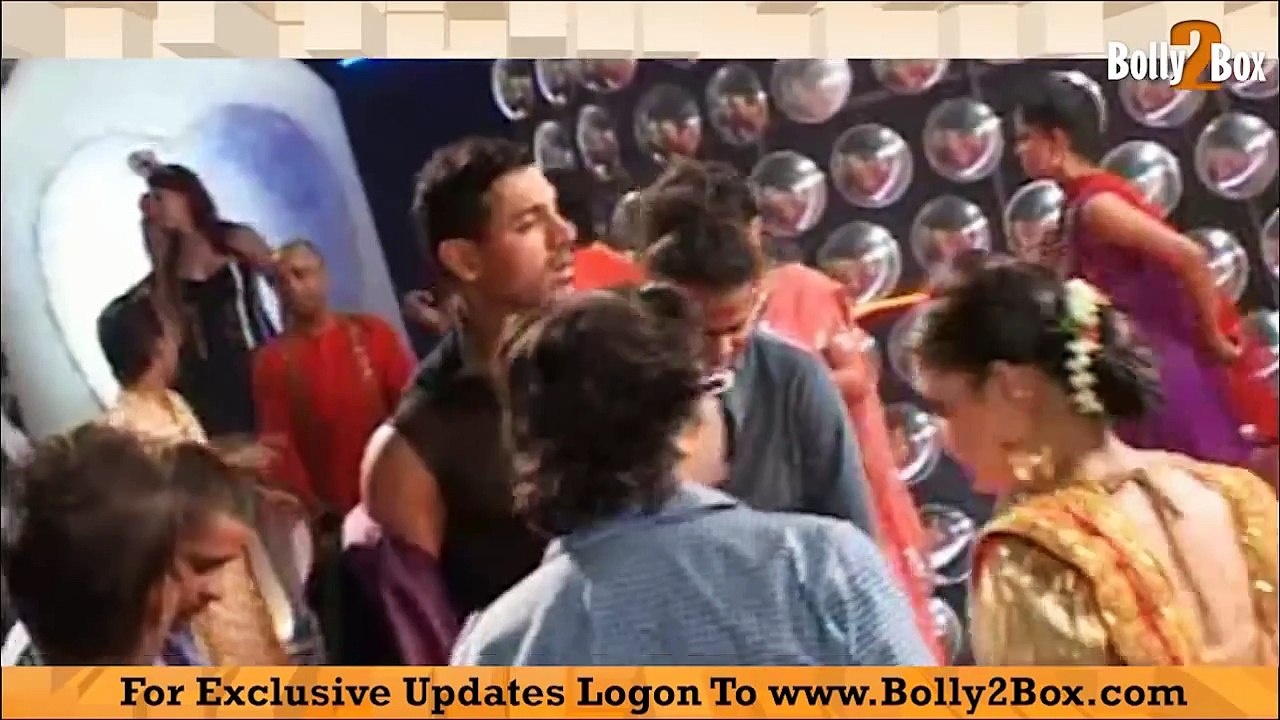 John Abraham Showing off his Muscles