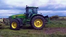 John deere 7830 mowing silage 2011 Co.Cork