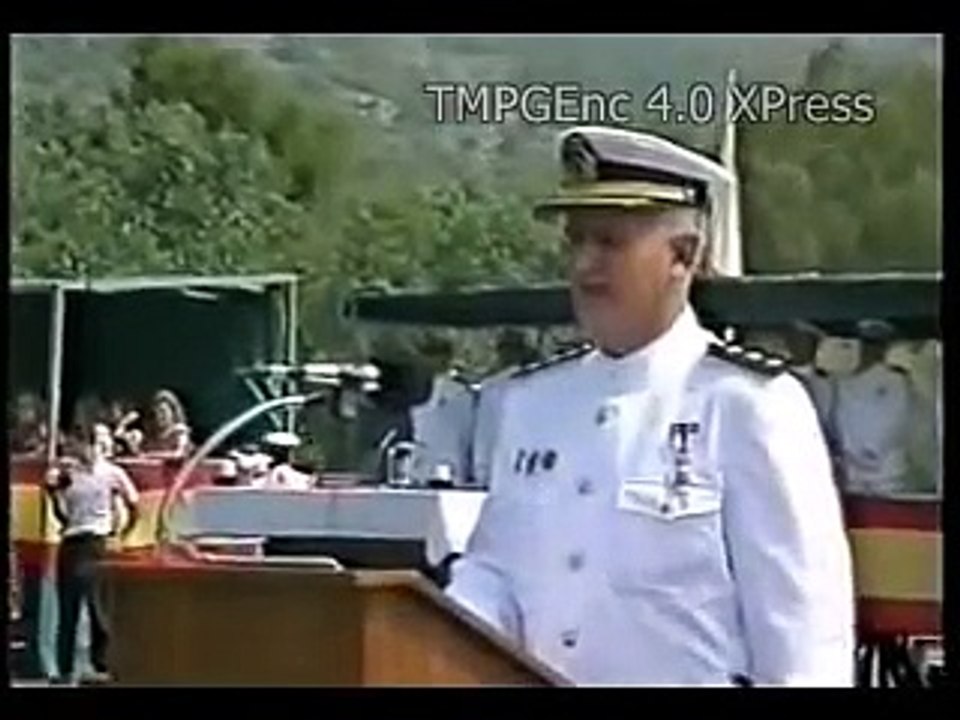 Jura de Bandera de Infantería de Marina Española 1992