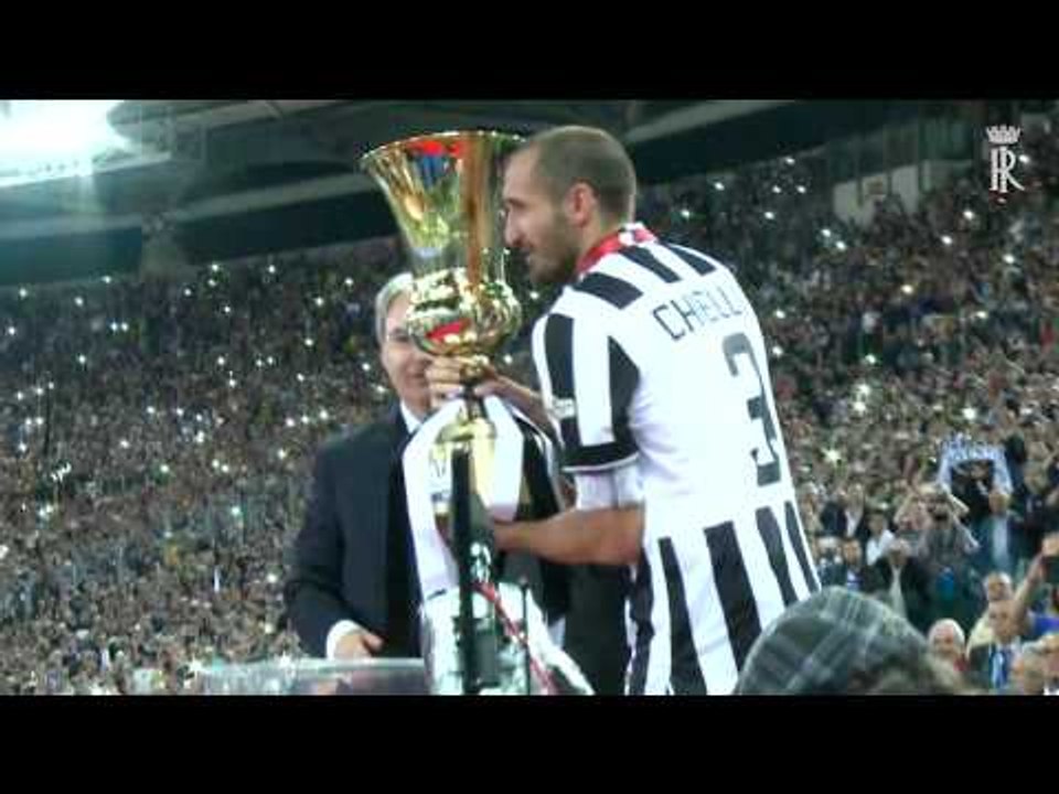 Roma - Mattarella allo Stadio Olimpico in occasione della finale di Coppa Italia (20.05.15)