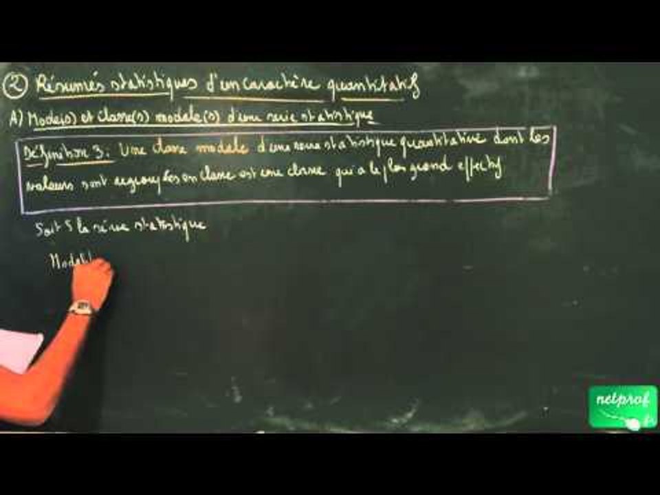 AFK / Statistiques / Classe modale